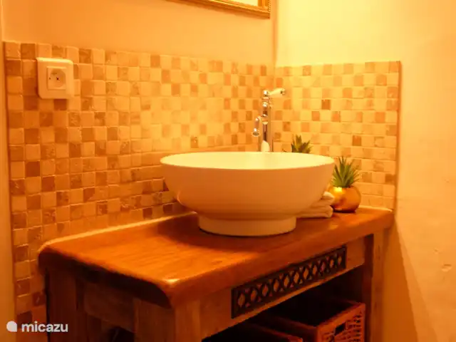 Location de Vacances France, Lot-et-Garonne, Penne d'Agenais, gîte / cottage - Gîte 'Le Pigeonnier' Lavabo