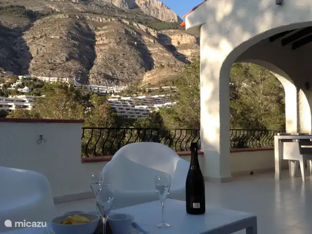 Casa Cava en España, Costa Blanca, Altea - villa Vista desde la terraza