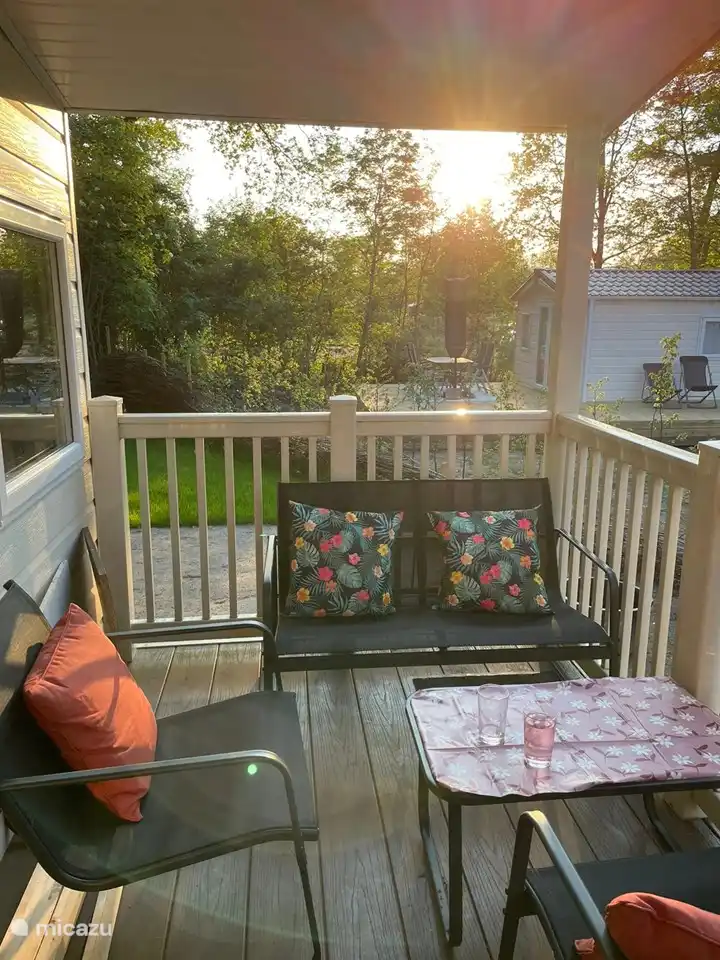 Sitzplatz auf dem Balkon
