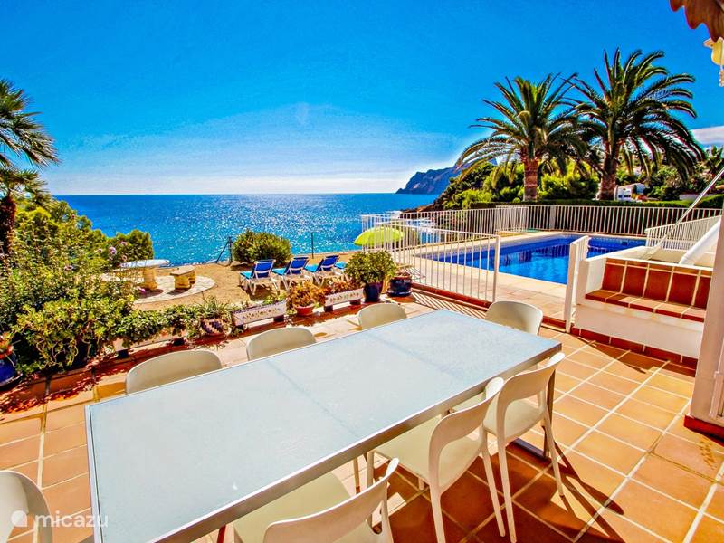 Holiday home in Spain, Costa Blanca, Benissa Villa Celia - oceanfront villa