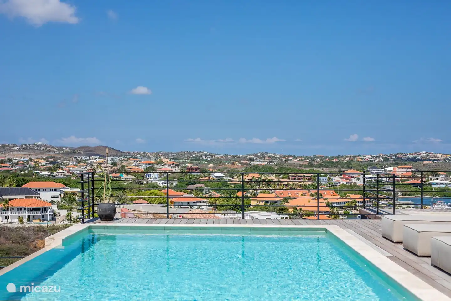 Beautiful view from the pool.