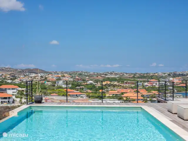 Villa Panorama huren in Curaçao, Banda Ariba (oost), Vista Royal - villa Prachtig uitzicht vanaf het zwembad.