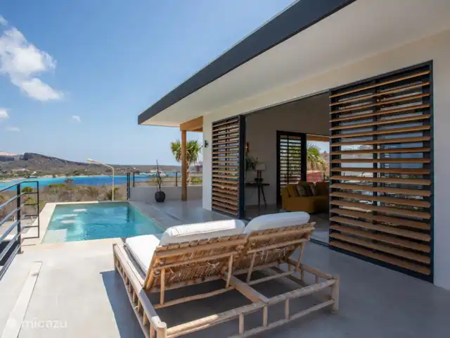 Villa Panorama huren in Curaçao, Banda Ariba (oost), Vista Royal - villa Aan de voorkant nog een champagne-bad.