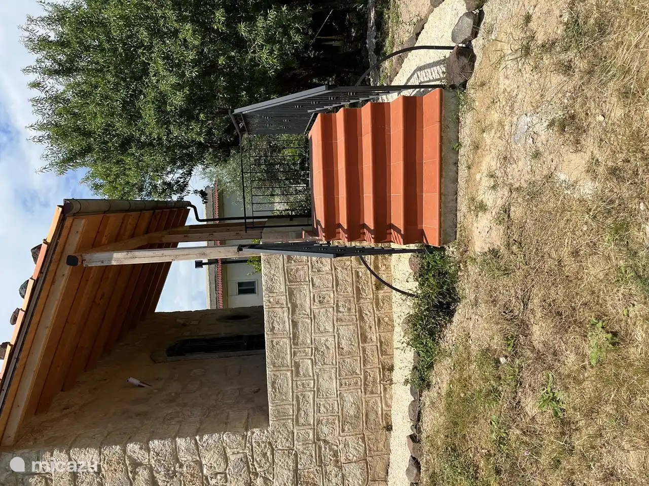 Veranda Südseite mit wunderschönem Blick auf den Ätna