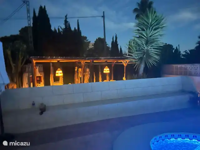 Villa 'Quiero Verte' | Espagne, Costa Blanca, Benissa - villa Villa Quiero Verte - terrasse couverte au bord de la piscine
