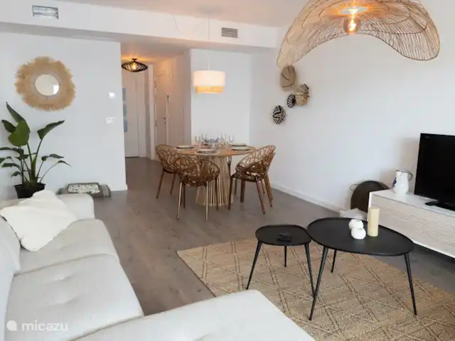 appartement huren in Spanje, Costa del Sol, Motril – Aguacate beach golf apartment woonkamer