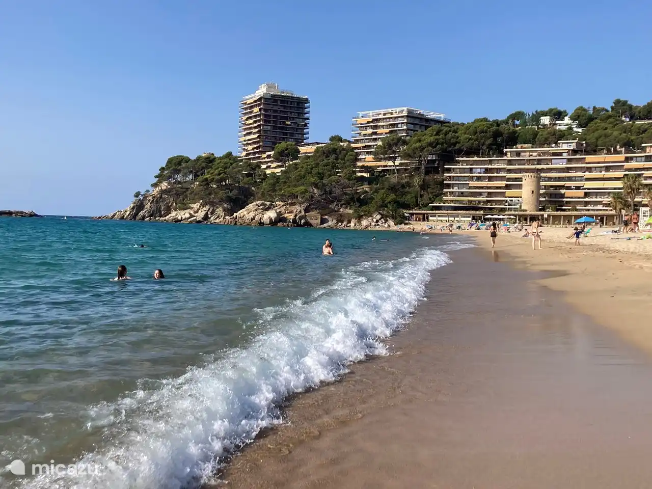sentier pédestre vers platje d'aro et s'agaro