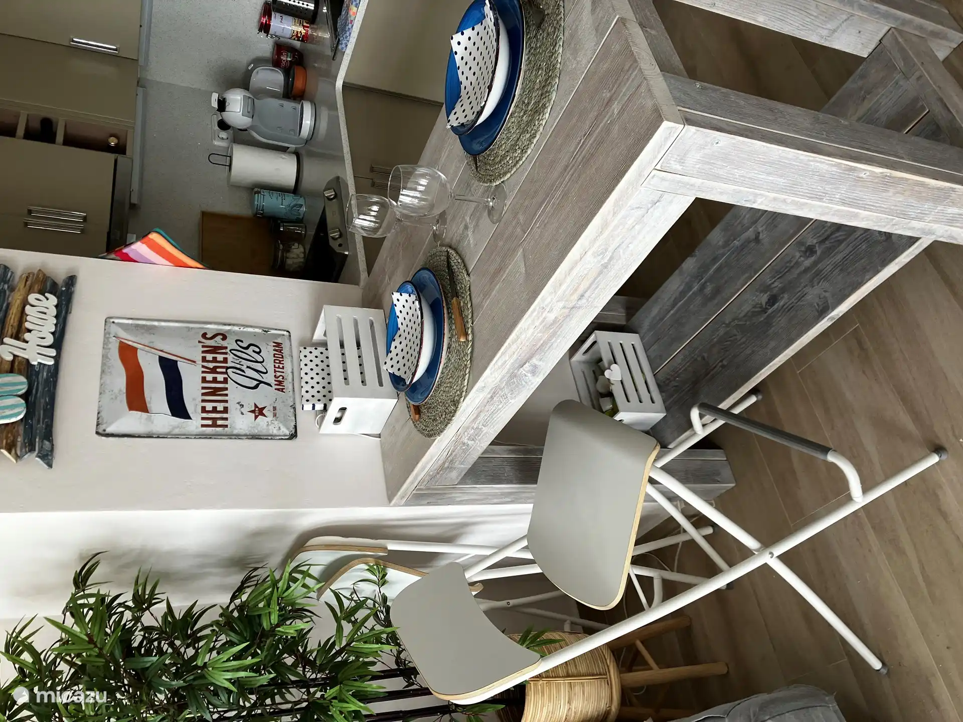 cuisine ouverte avec table bar