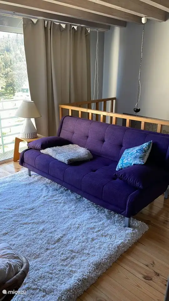 Nuestro maravilloso sofá cama.