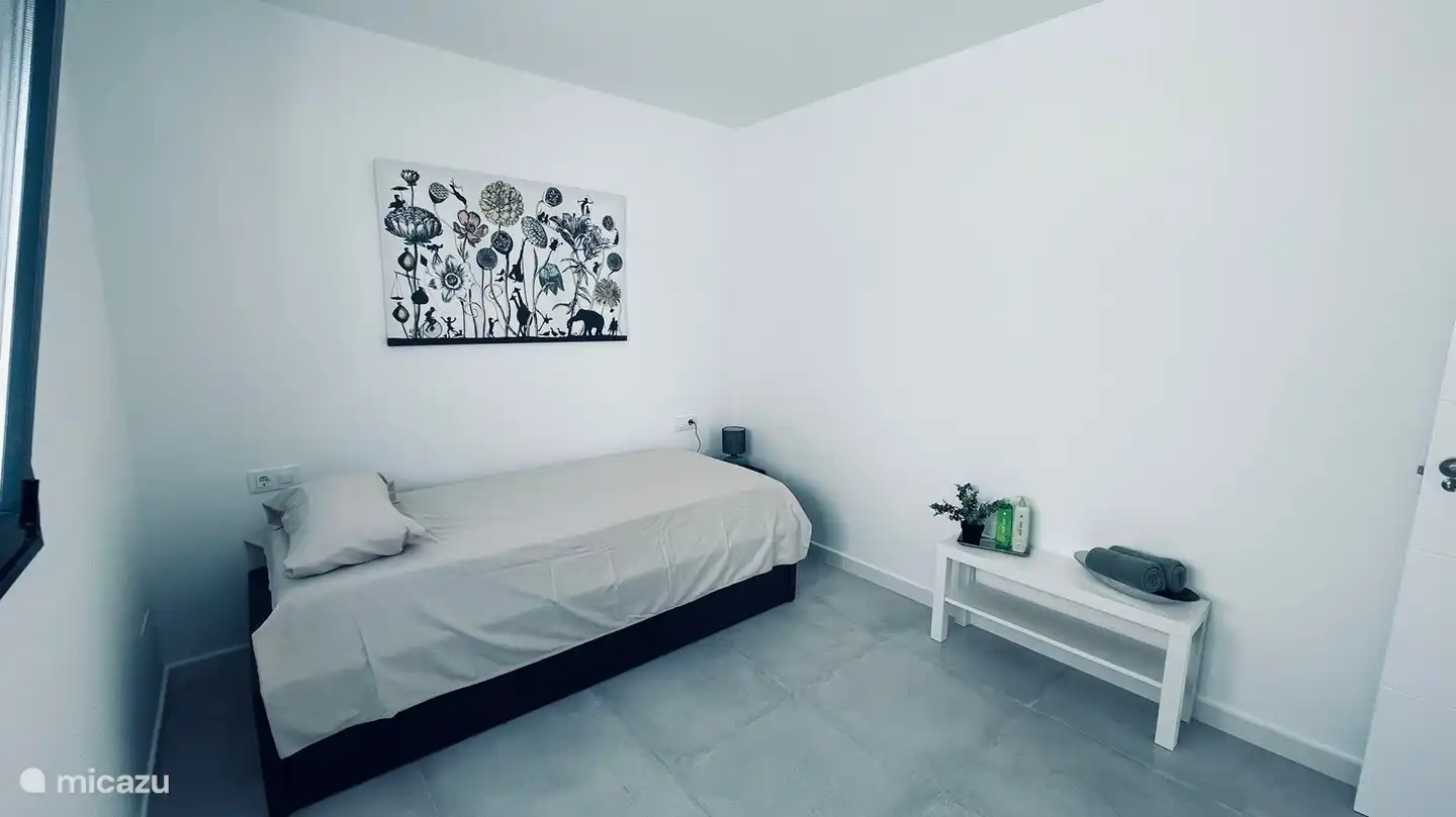 Schlafzimmer 2 mit zwei Einzelbetten