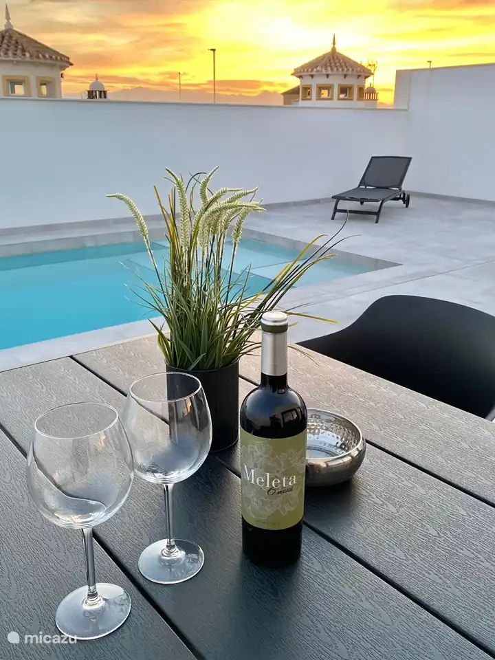 Die Abendsonne genießen...