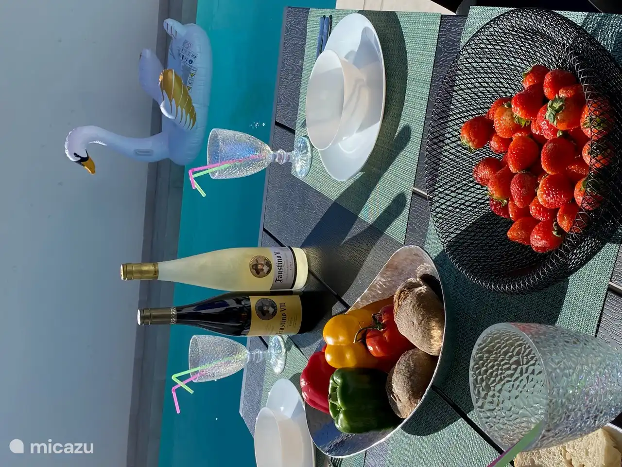 Genießen Sie leckeres Essen...