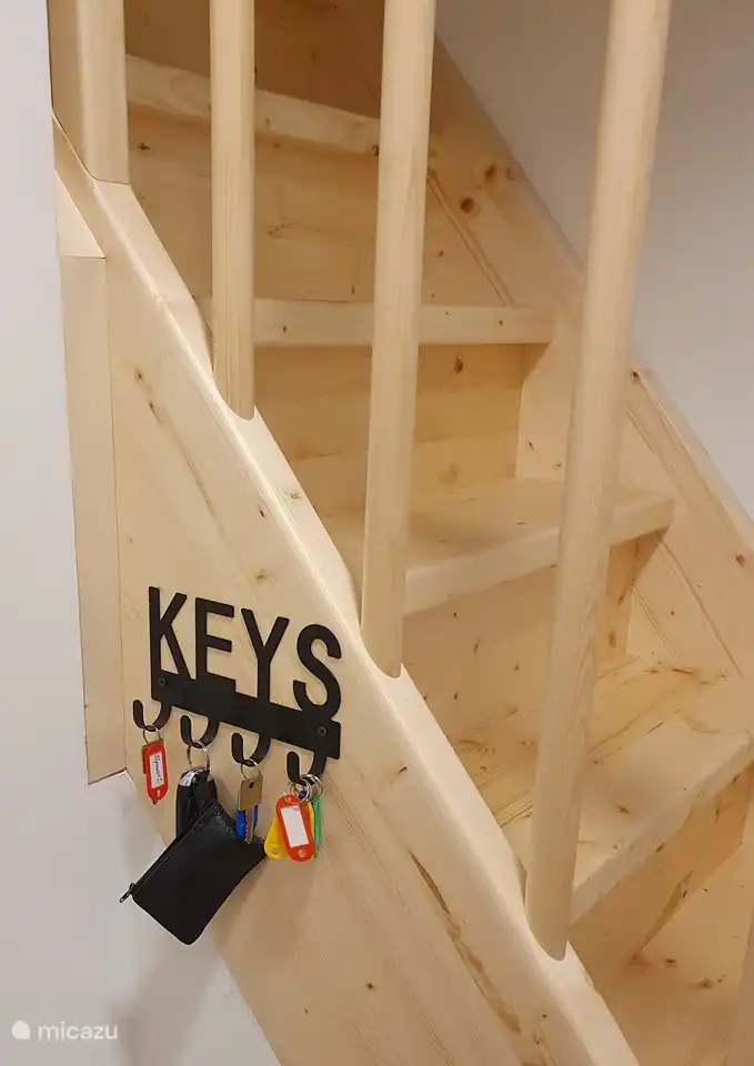 Las escaleras arriba