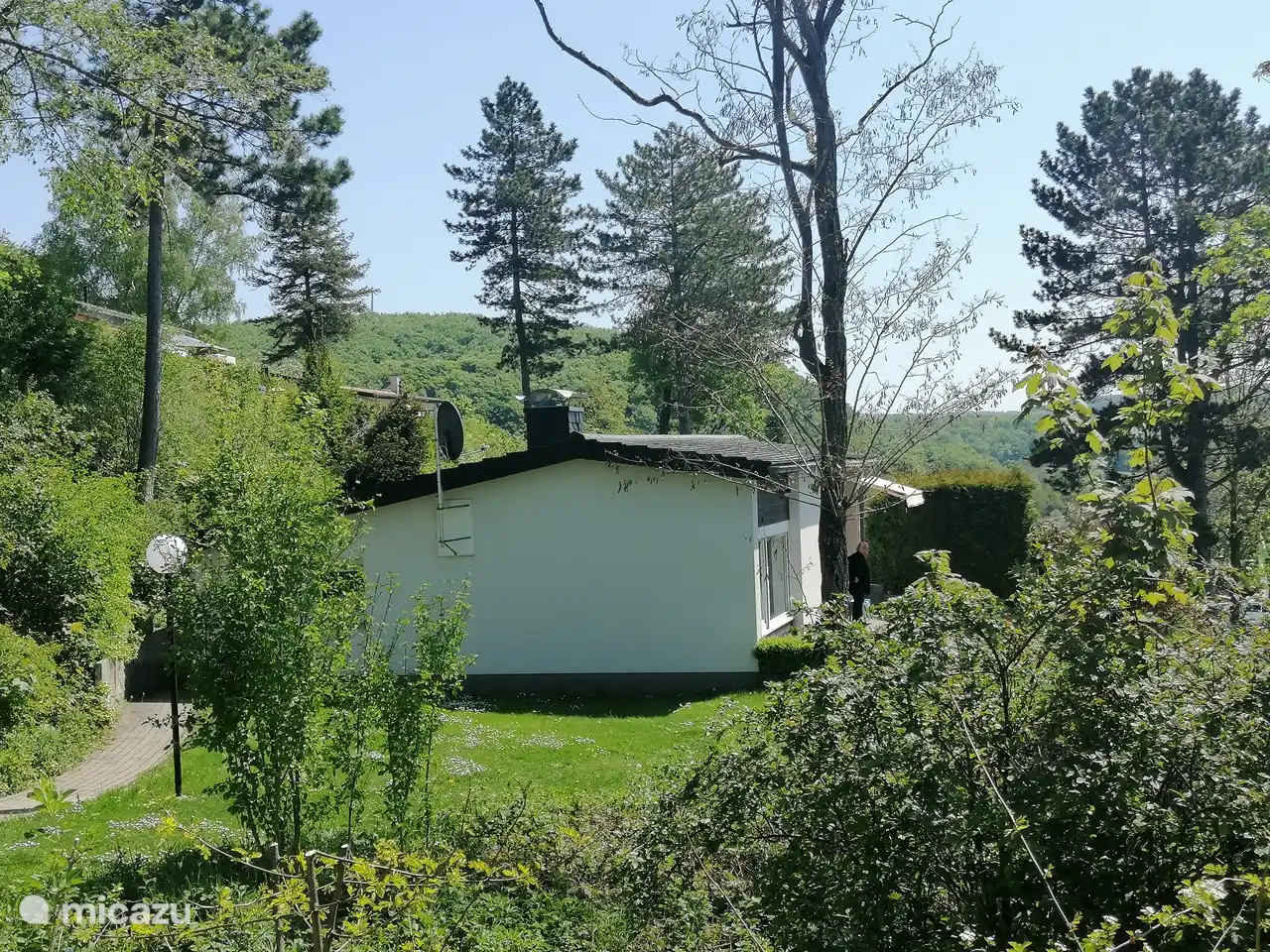 Der Bungalow von außen