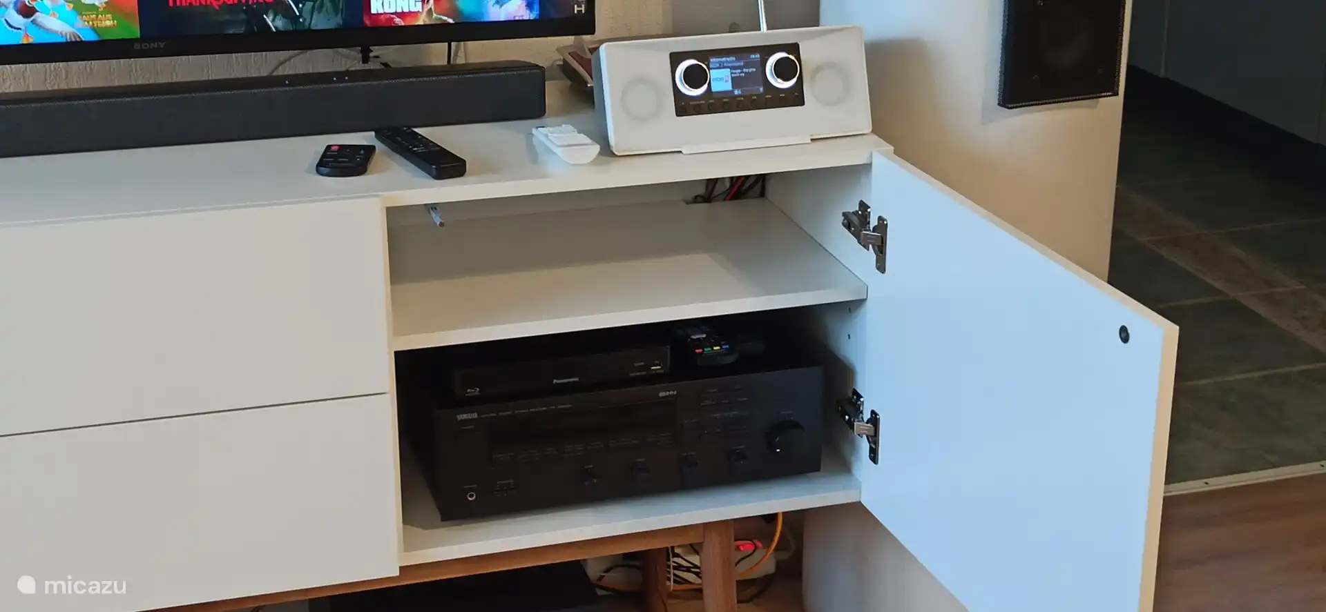 Verstärker und Blueray Spieler