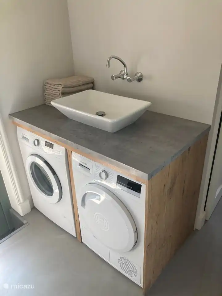 Washer and dryer