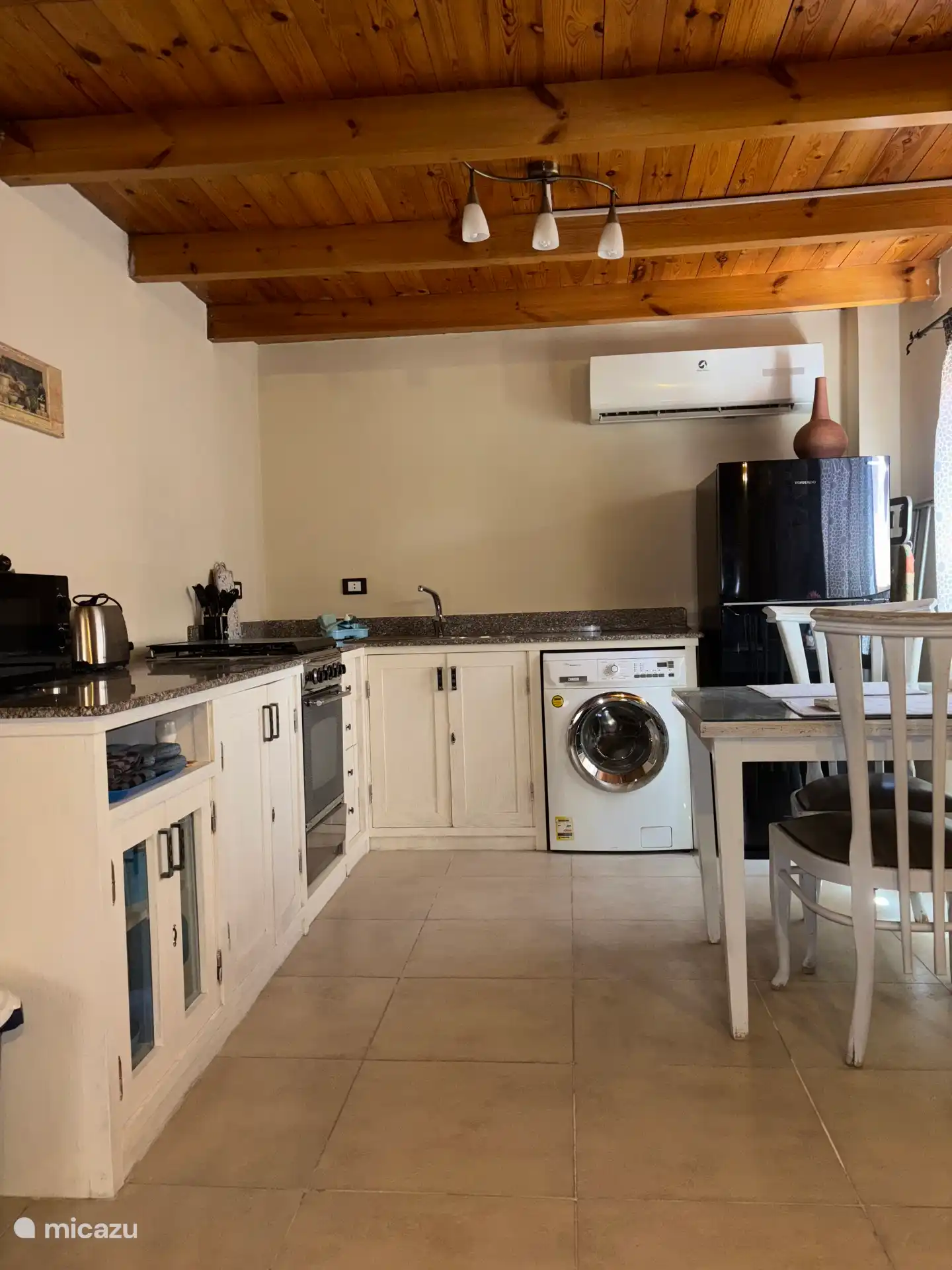 Keuken van het chalet 