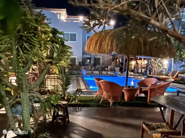 Voir Villa Appartements 2pers chalet | Égypte, Mer Rouge , Hurghada - chalet De nuit