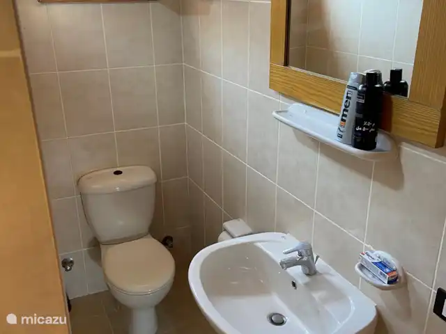 Voir Villa Appartements 2pers chalet | Égypte, Mer Rouge , Hurghada - chalet Toilettes