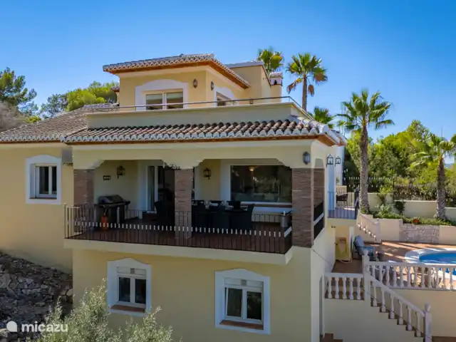 Villa Marguerite | Espagne, Costa Blanca, Jávea - villa Pour un aperçu, vous pouvez voir la terrasse adjacente au salon ici.
