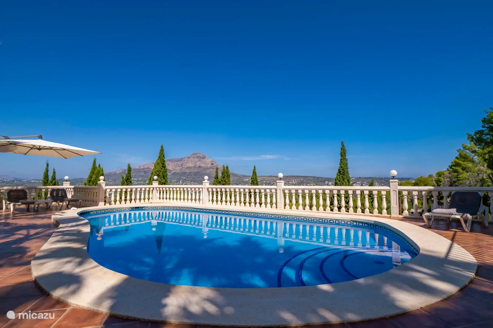 View from your lounger