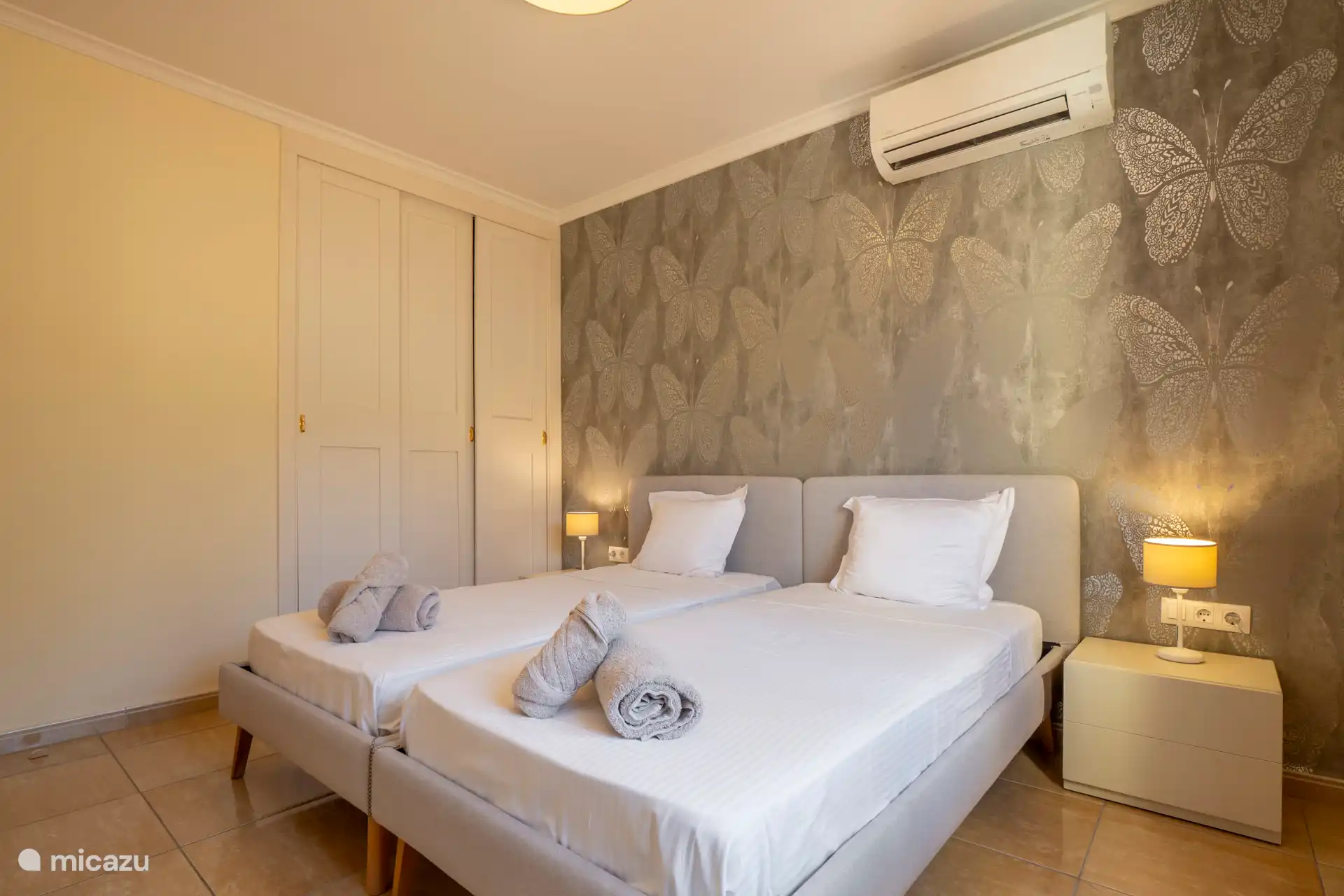 Bedroom 2 with closet space