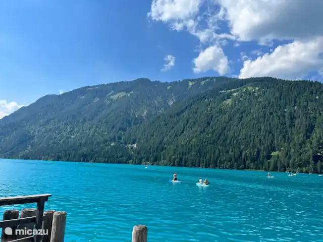 Casa Trapp en Austria, Carintia, Rangersdorf - villa Weissensee, un lugar maravilloso para relajarse en verano y, por supuesto, patinar sobre hielo en invierno. 1 hora en coche desde la casa.
