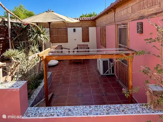 Voir Villa Appartements 4 pers chalet | Égypte, Mer Rouge , Hurghada - chalet Terrasse