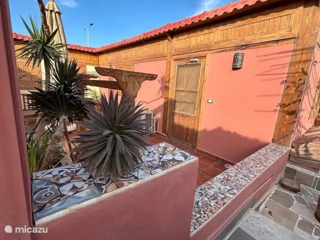 Voir Villa Appartements 4 pers chalet | Égypte, Mer Rouge , Hurghada - chalet terrasse