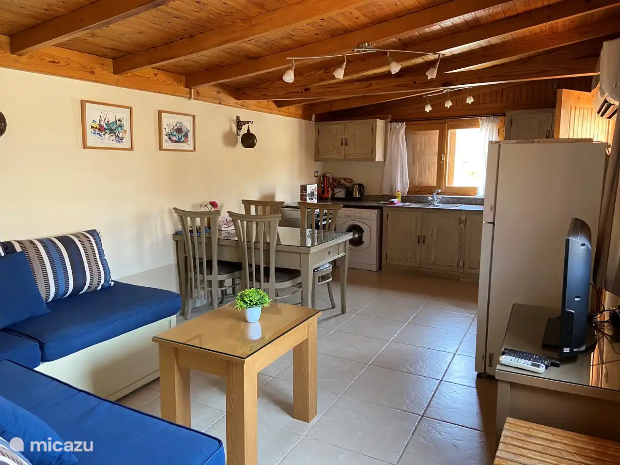 Kitchen with dining area