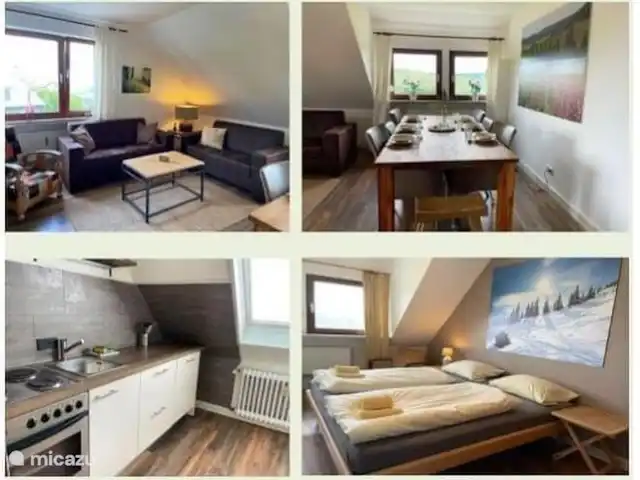 Haus Aktiv Winterberg -3 appartements | Allemagne, Sauerland, Winterberg - maison de vacances Appartement haut