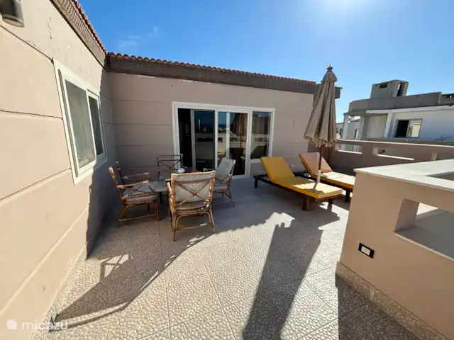 View Villa App 4pers toit app. | Égypte, Mer Rouge , Hurghada - penthouse Toit