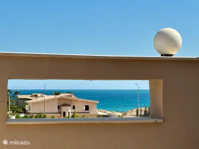 View Villa App 4pers toit app. | Égypte, Mer Rouge , Hurghada - penthouse Vue sur le toit-terrasse