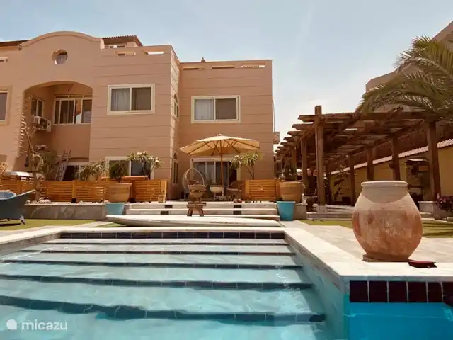 View Villa App 4pers toit app. | Égypte, Mer Rouge , Hurghada - penthouse La villa avec l'appartement sur le toit