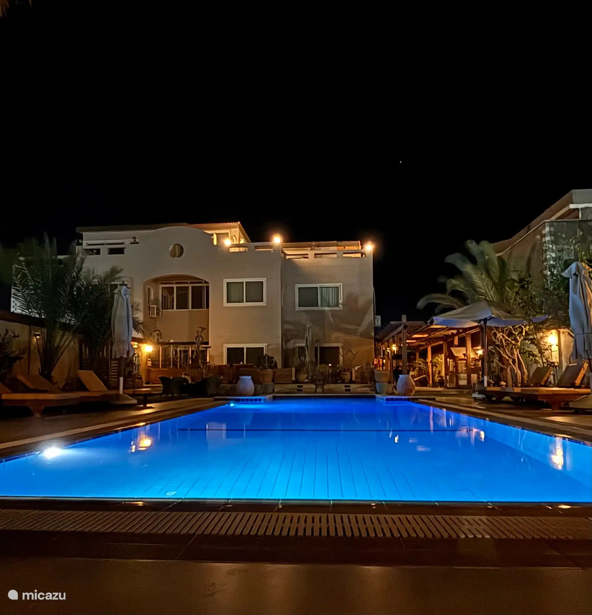 Villa in the evening