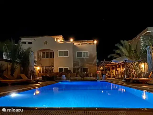 Voir Villa Appartements, app 6pers. | Égypte, Mer Rouge , Hurghada - appartement Villa le soir