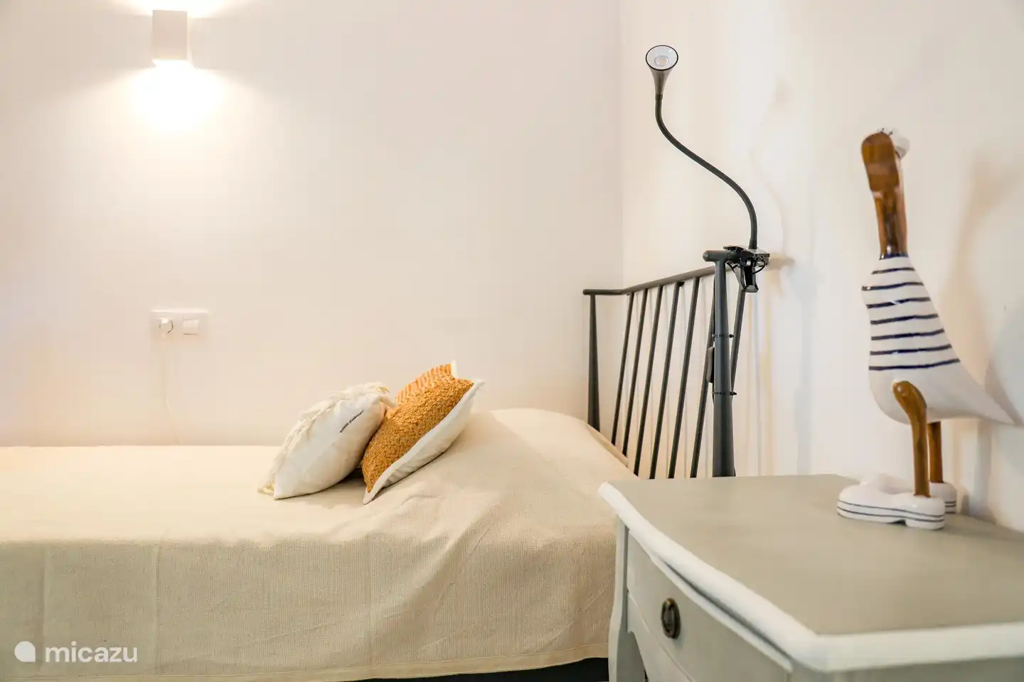 Schlafzimmer mit Einzelbett