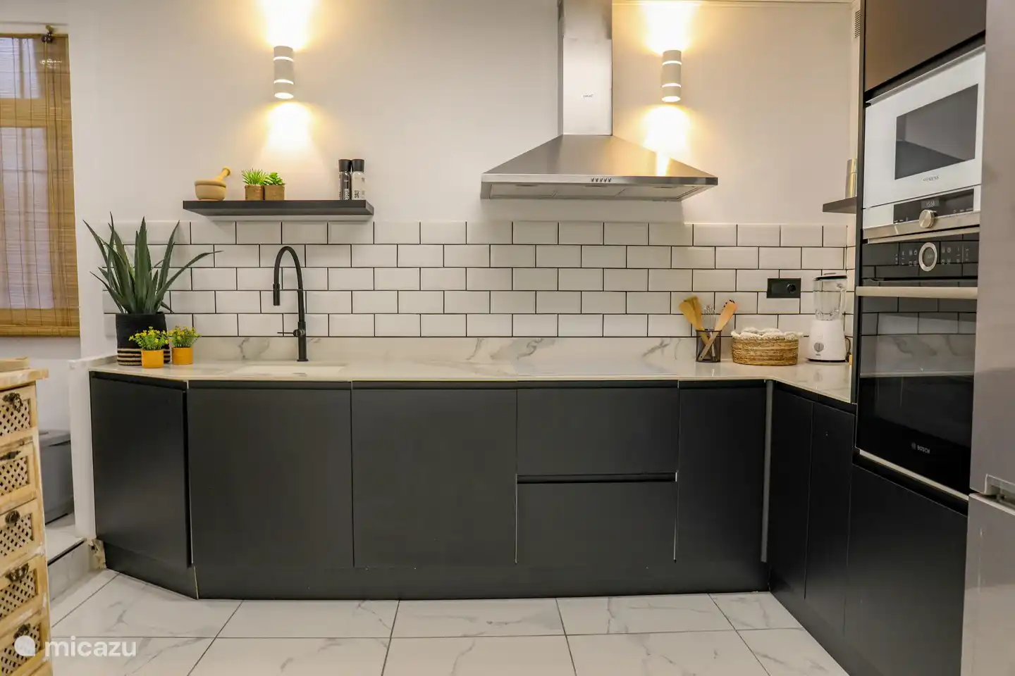 Küche mit allen Annehmlichkeiten