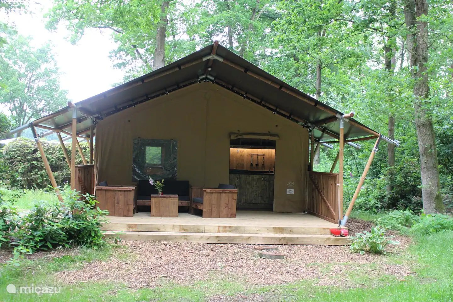 Safarizelt der Red Deer in Niederlande, Gelderland, Epe - Glamping / Safarizelt / Yurt