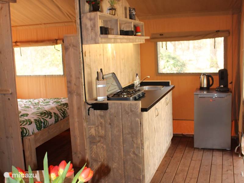 Casa vacacional Países Bajos, Güeldres, Epe Camping con glamour/Yurta/Tienda safari Tienda Safari el Ciervo Rojo