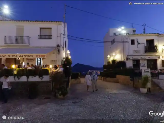 Gran villa de lujo con piscina privada. en España, Costa Blanca, Altea - villa Altea vieja con hermosas vistas y muchos restaurantes.