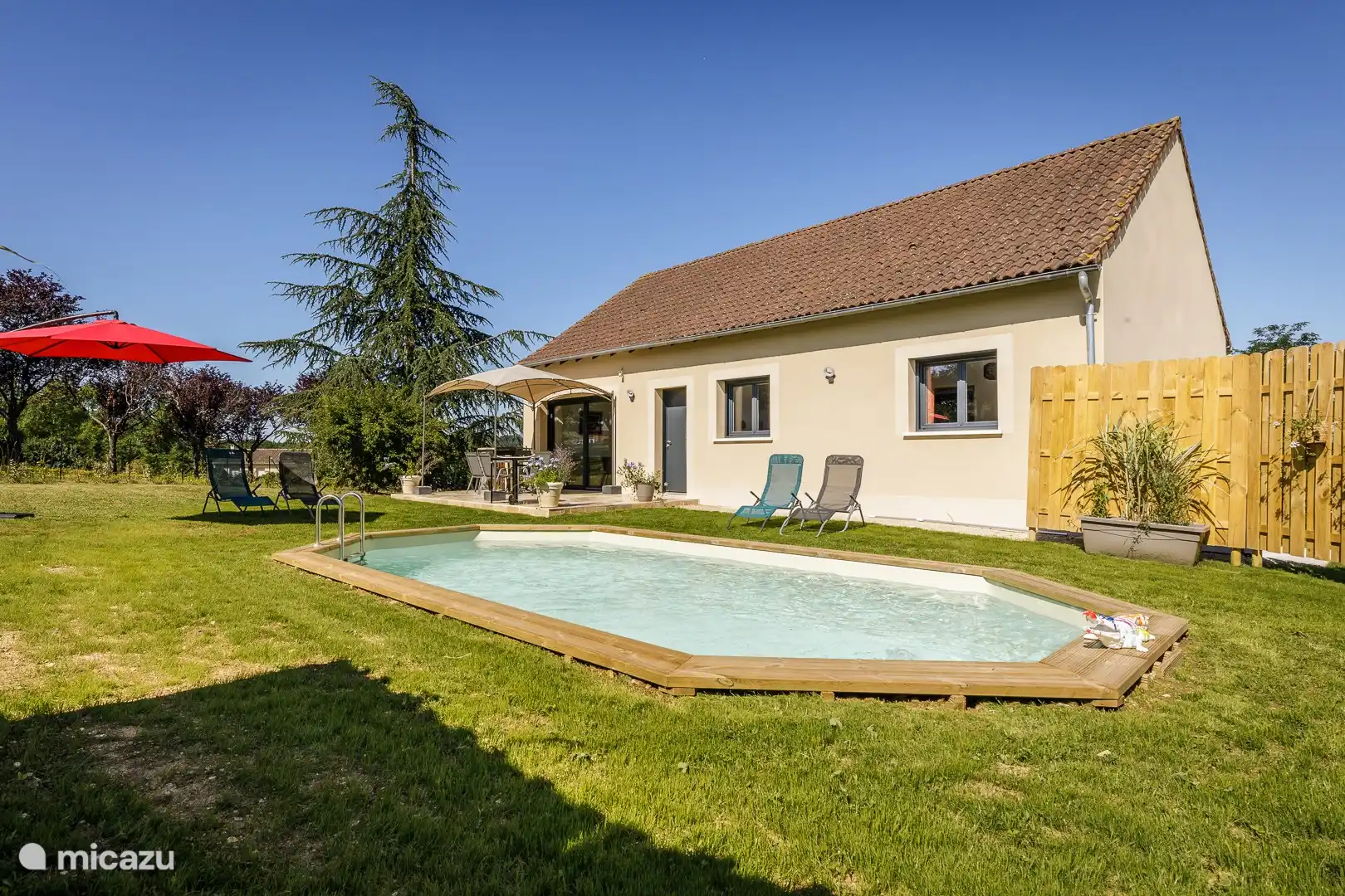 Ducaussa in Frankreich, Dordogne, La Bachellerie - ferienhaus