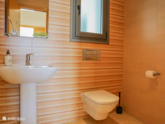 Casa Evita en España, Costa Blanca, Benissa - casa vacacional Inodoro con lavabo