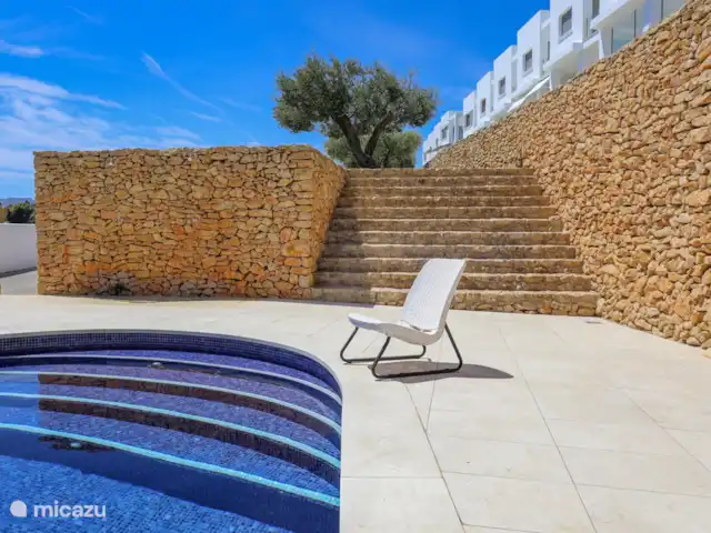 Casa Evita en España, Costa Blanca, Benissa - casa vacacional relajarse junto a la piscina