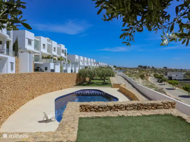 Casa Evita en España, Costa Blanca, Benissa - casa vacacional La piscina comunitaria de Casa Evita