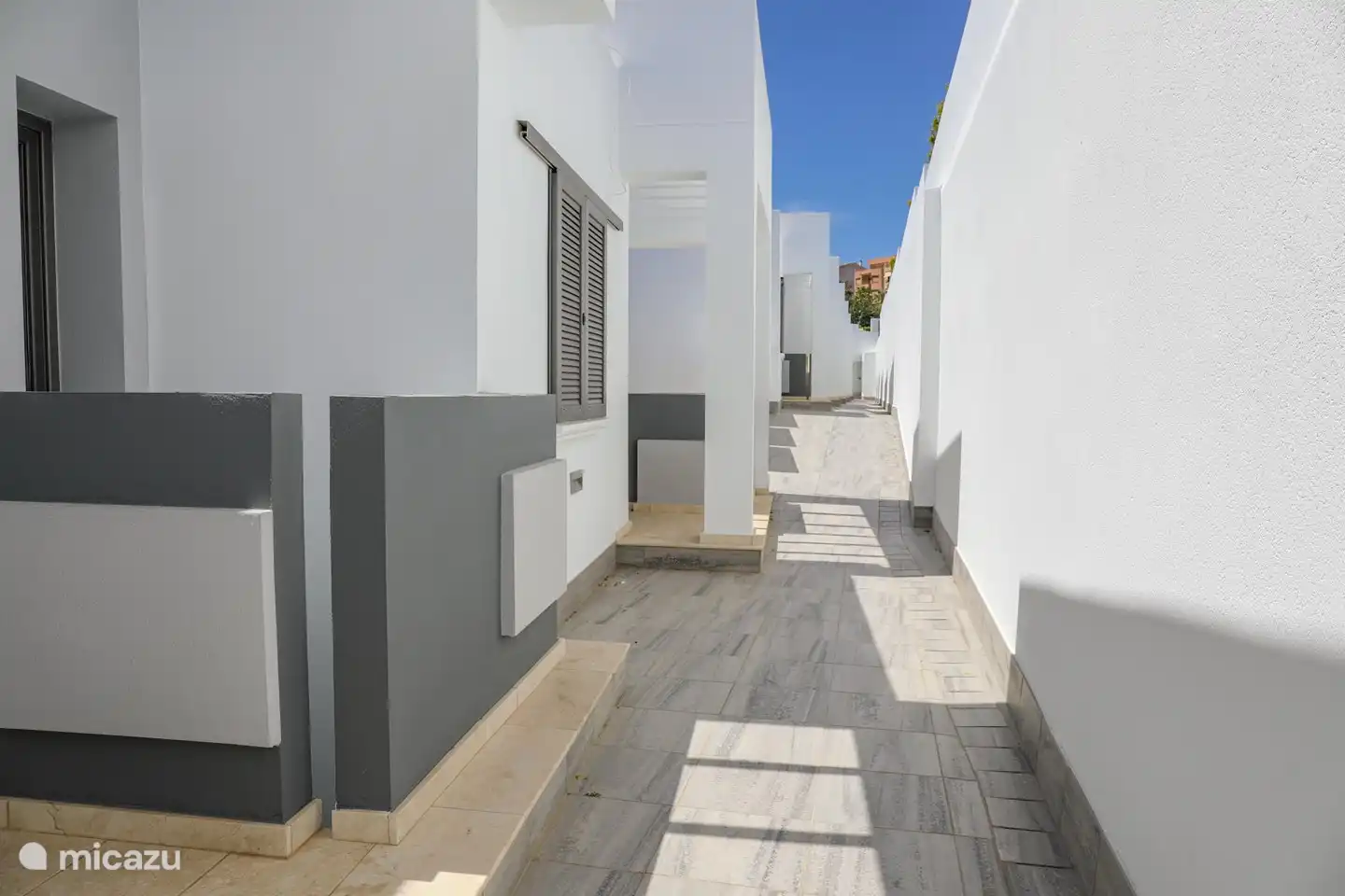 Die Rückseite von Casa Evita