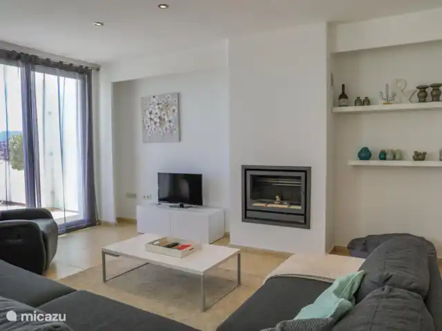 Casa Evita en España, Costa Blanca, Benissa - casa vacacional El acogedor salón de Casa Evita