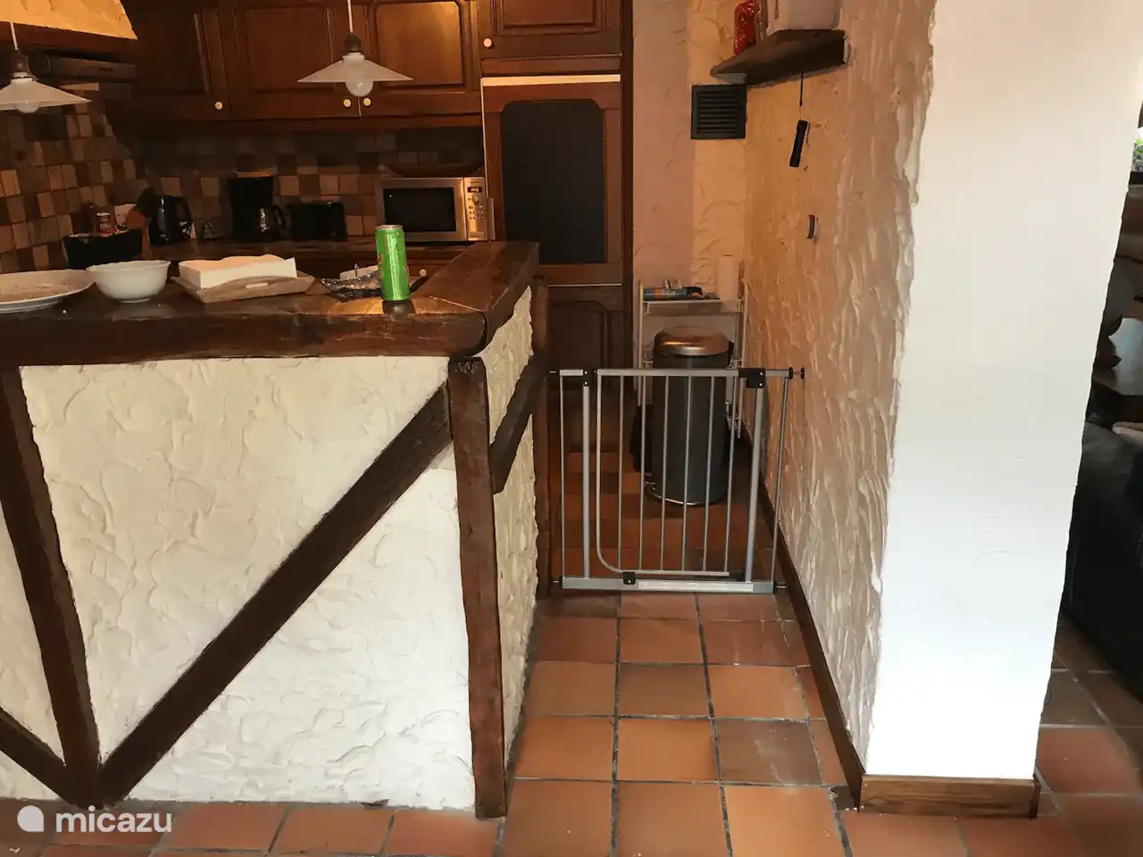 puerta infantil acceso cocina