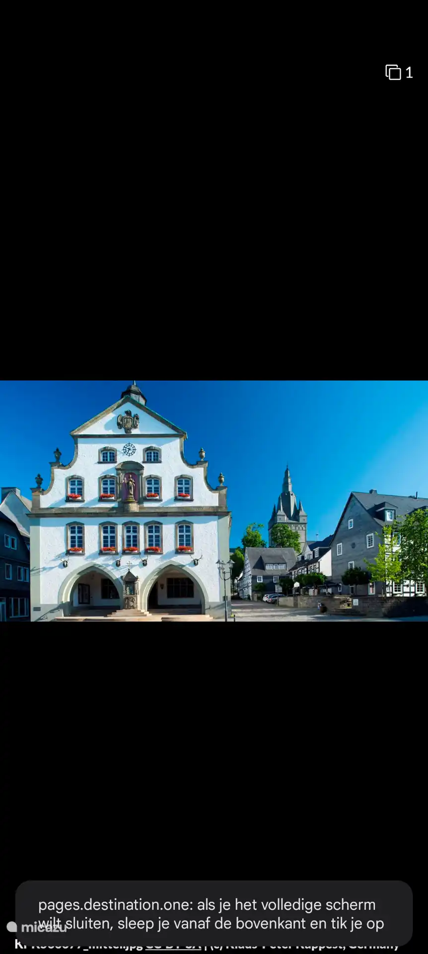The center of the Hanseatic city of Brilon, full of cozy terraces, restaurants and nice shops.