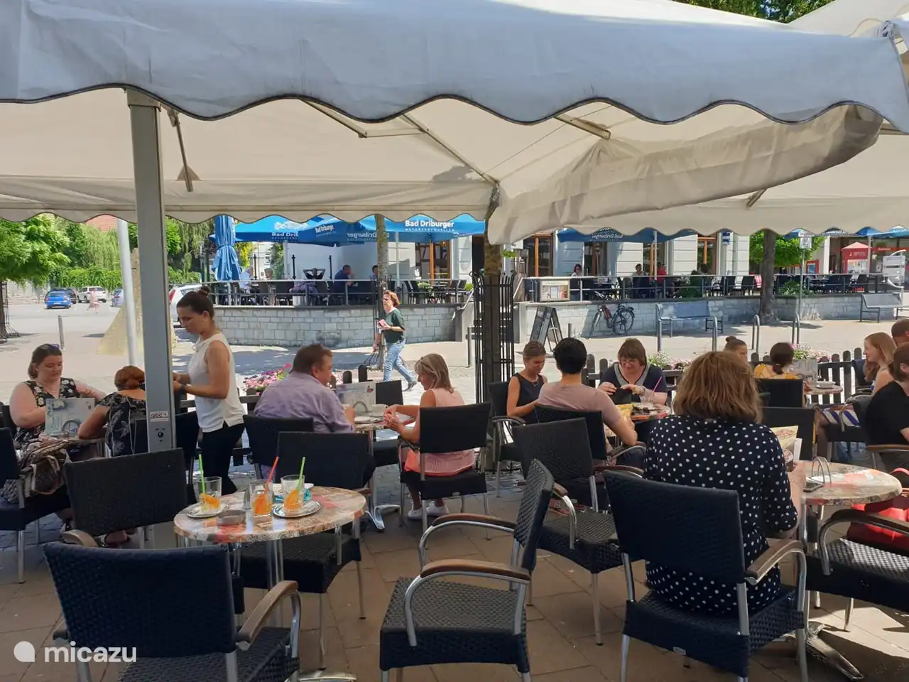 Terrasse Eisdiele Marsberg